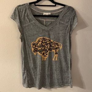 Home where the Buffalo roam tshirt